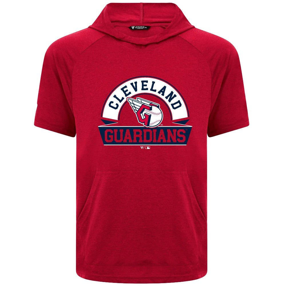 Cleveland Guardians Levelwear Phase Banner Arch Hoodie T-Shirt - MLB