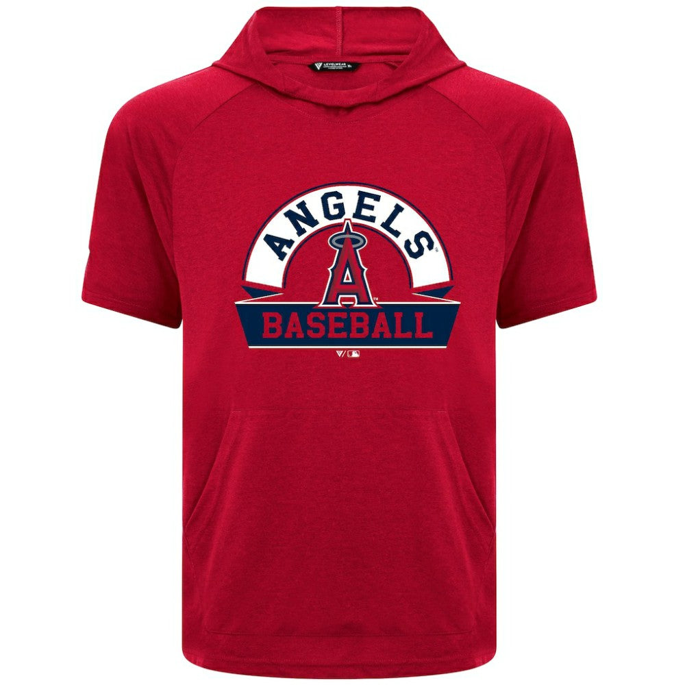 Los Angeles Angels Levelwear Phase Banner Arch Hoodie T-Shirt - MLB
