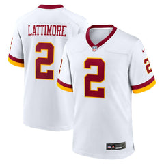 Marshon Lattimore Washington Commanders Game Super Bowl Era Jersey White | Nike for Sale