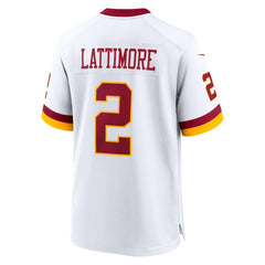 Marshon Lattimore Washington Commanders Game Super Bowl Era Jersey White | Nike for Sale