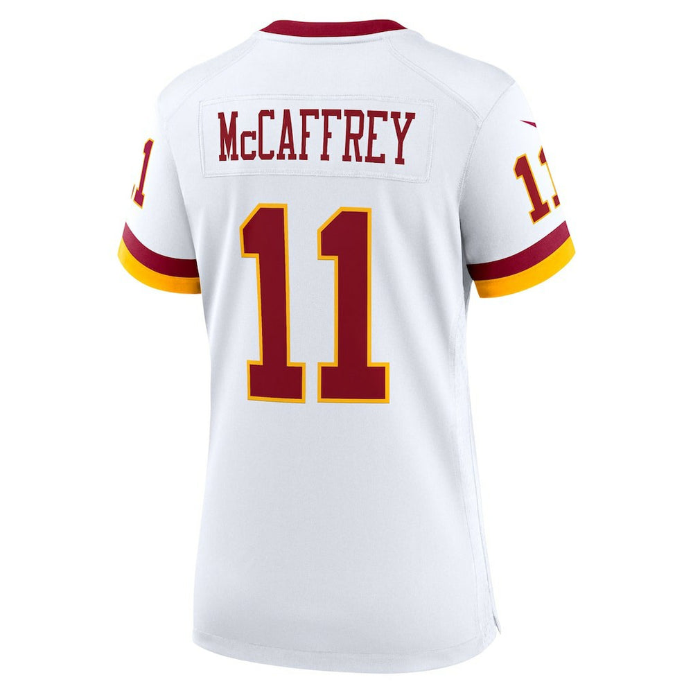Luke McCaffrey Washington Commanders Women's Game Super Bowl Era Jersey White | Nike for Sale