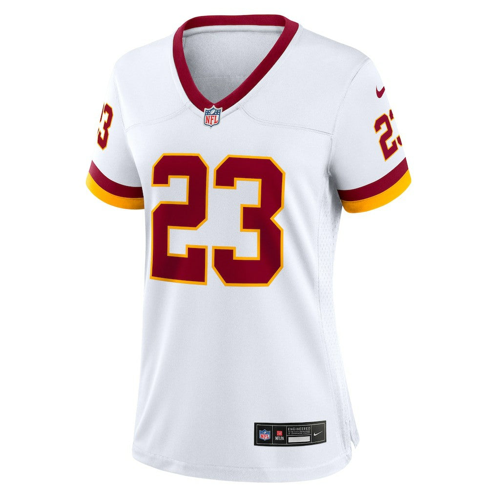 Trey Amos Washington Commanders Women's Game Super Bowl Era Jersey White | Nike for Sale