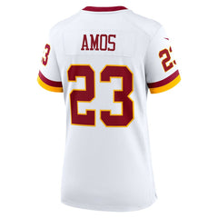 Trey Amos Washington Commanders Women's Game Super Bowl Era Jersey White | Nike for Sale