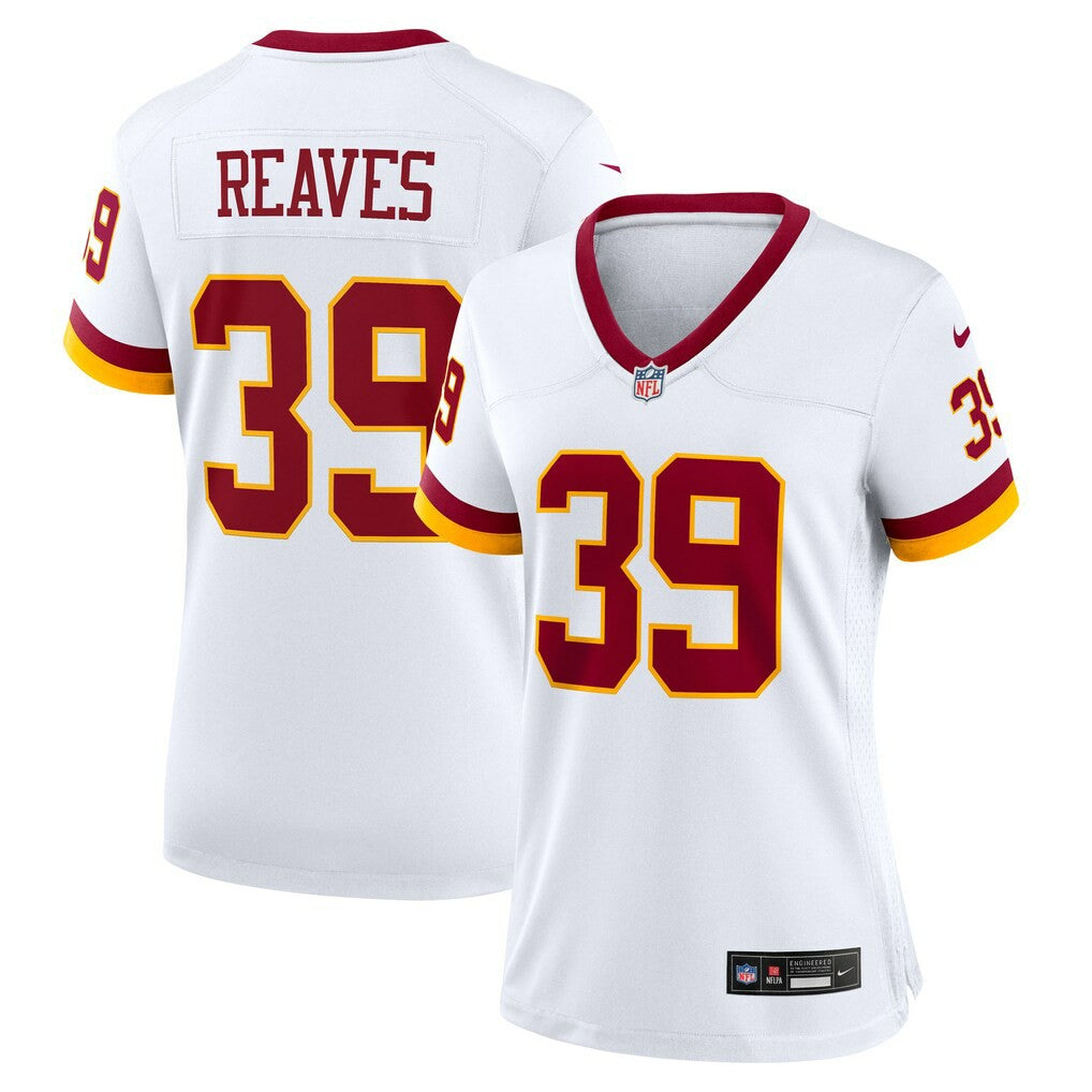 Jeremy Reaves Washington Commanders Women's Game Super Bowl Era Jersey White | Nike for Sale