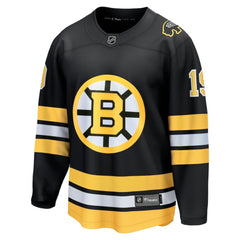 John Beecher Boston Bruins Fanatics Home Breakaway Player Jersey - Black - NHL