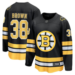 Patrick Brown Boston Bruins Fanatics Home Breakaway Player Jersey - Black - NHL