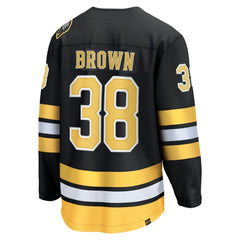 Patrick Brown Boston Bruins Fanatics Home Breakaway Player Jersey - Black - NHL