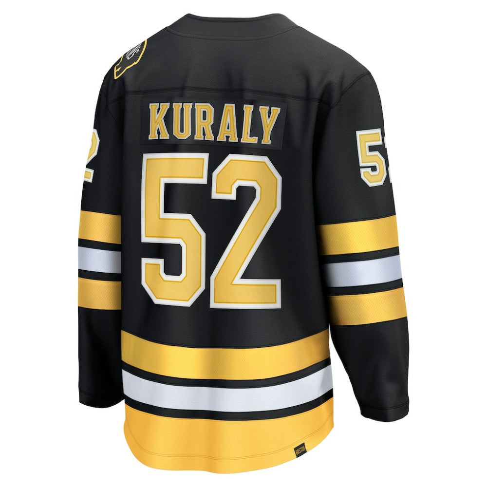 Sean Kuraly Boston Bruins Fanatics Home Breakaway Player Jersey - Black - NHL