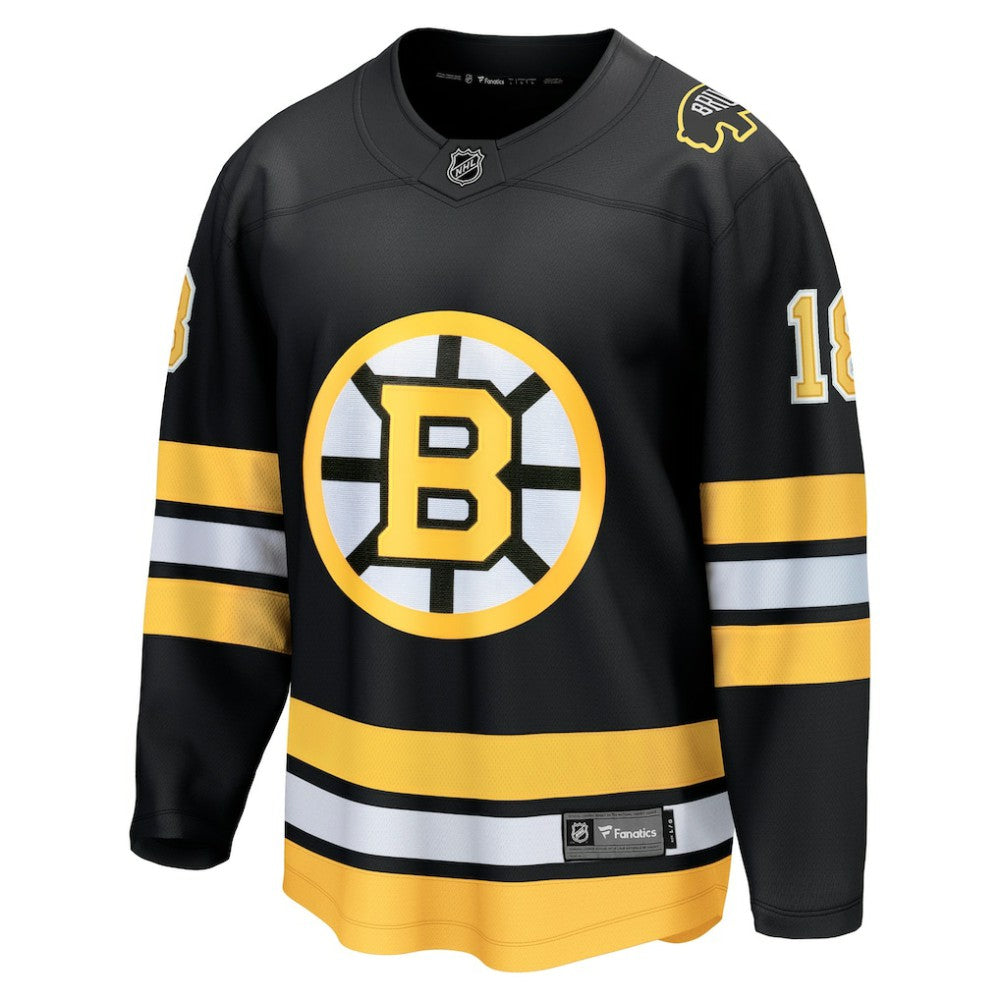 Pavel Zacha Boston Bruins Fanatics Home Breakaway Player Jersey - Black - NHL
