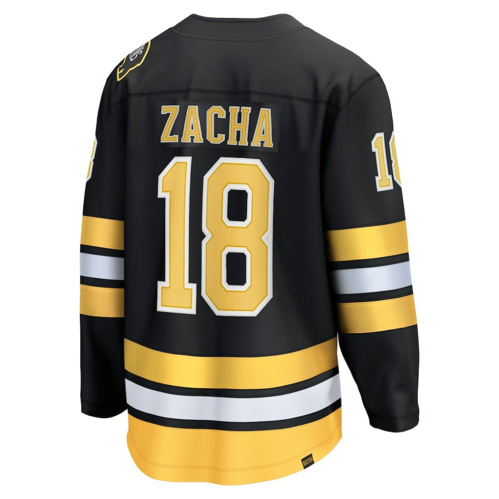 Pavel Zacha Boston Bruins Fanatics Home Breakaway Player Jersey - Black - NHL