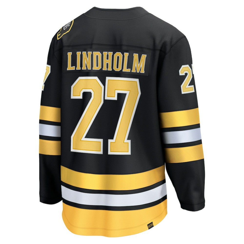 Hampus Lindholm Boston Bruins Fanatics Home Breakaway Player Jersey - Black - NHL