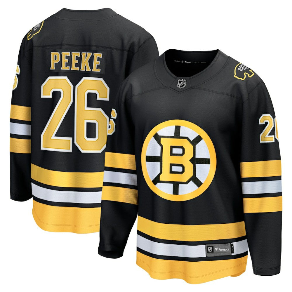 Andrew Peeke Boston Bruins Fanatics Home Breakaway Player Jersey - Black - NHL