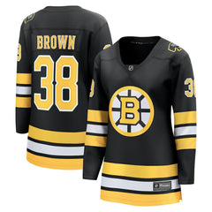 Patrick Brown Boston Bruins Fanatics Women's Home Breakaway Player Jersey - Black - NHL