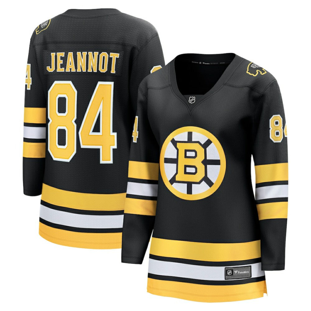 Tanner Jeannot Boston Bruins Fanatics Women's Home Breakaway Player Jersey - Black - NHL