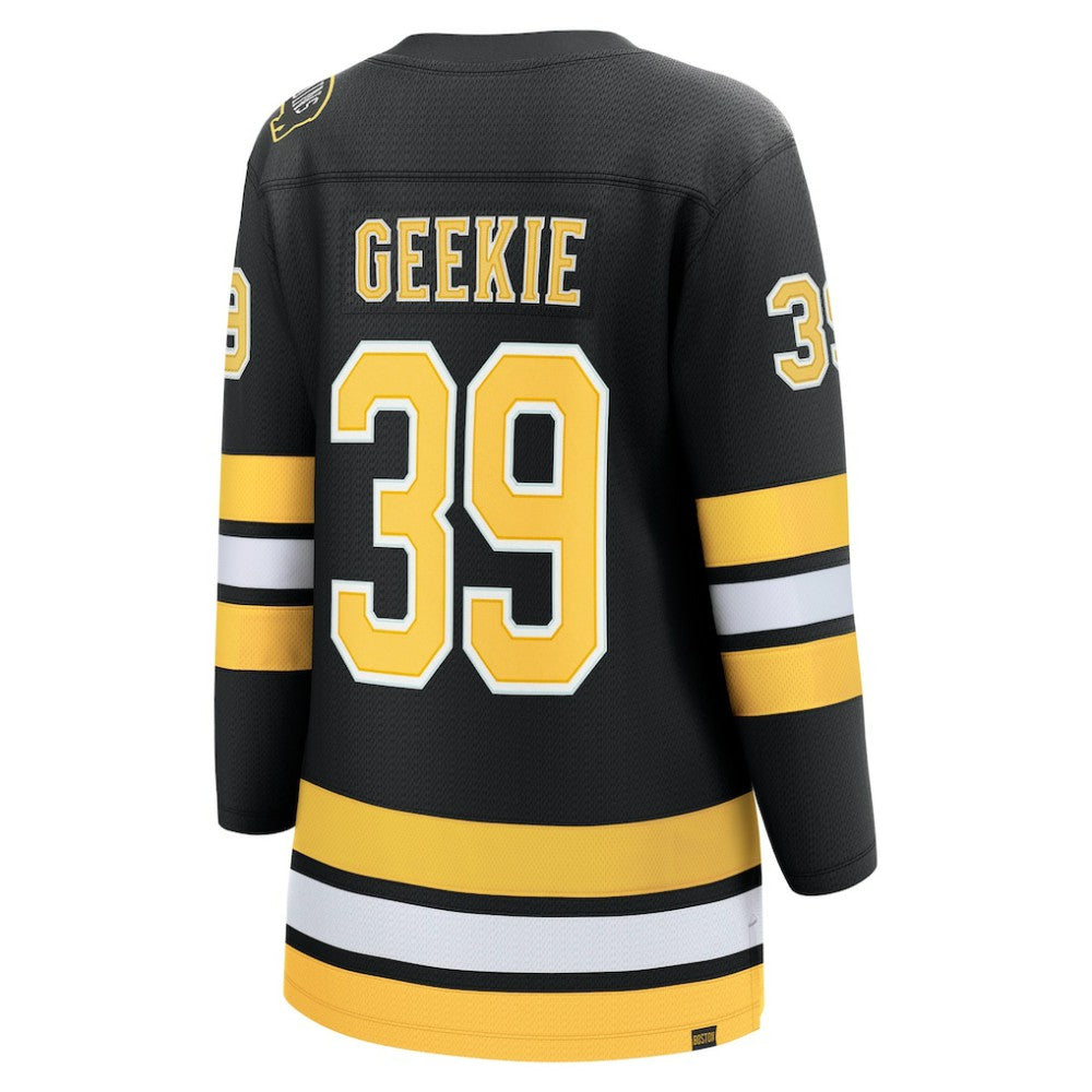 Morgan Geekie Boston Bruins Fanatics Women's Home Breakaway Player Jersey - Black - NHL