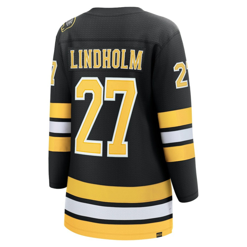 Hampus Lindholm Boston Bruins Fanatics Women's Home Breakaway Player Jersey - Black - NHL