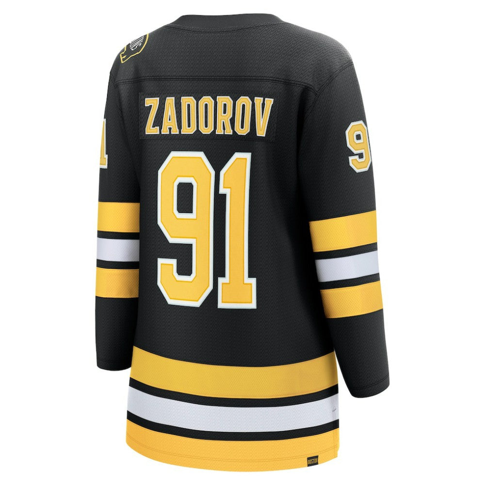 Nikita Zadorov Boston Bruins Fanatics Women's Home Breakaway Player Jersey - Black - NHL