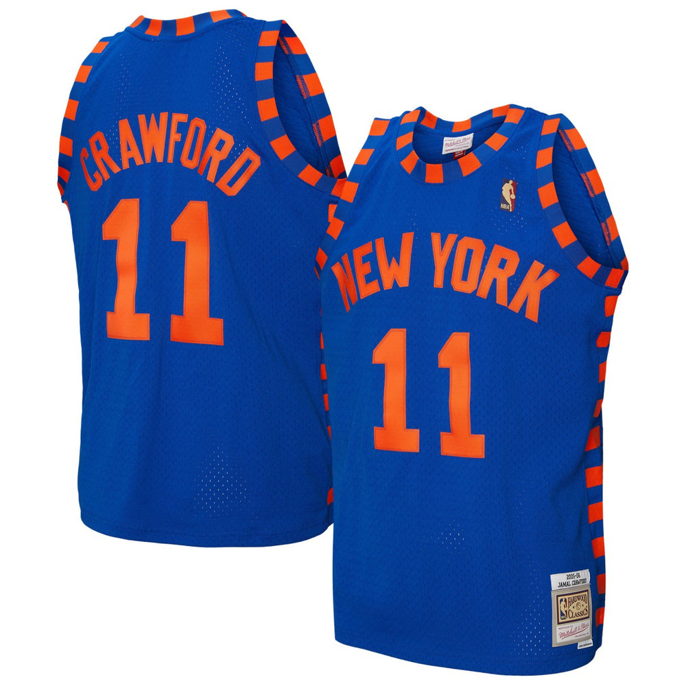 Jamal Crawford New York Knicks 2005/06 Hardwood Classics Swingman Jersey Blue - NBA