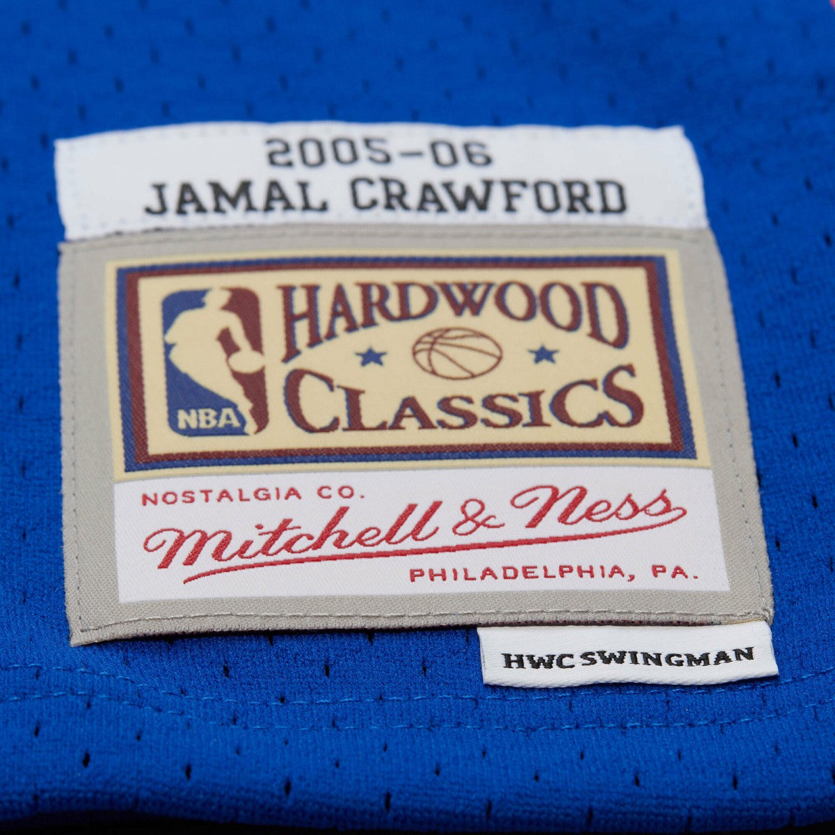 Jamal Crawford New York Knicks 2005/06 Hardwood Classics Swingman Jersey Blue - NBA
