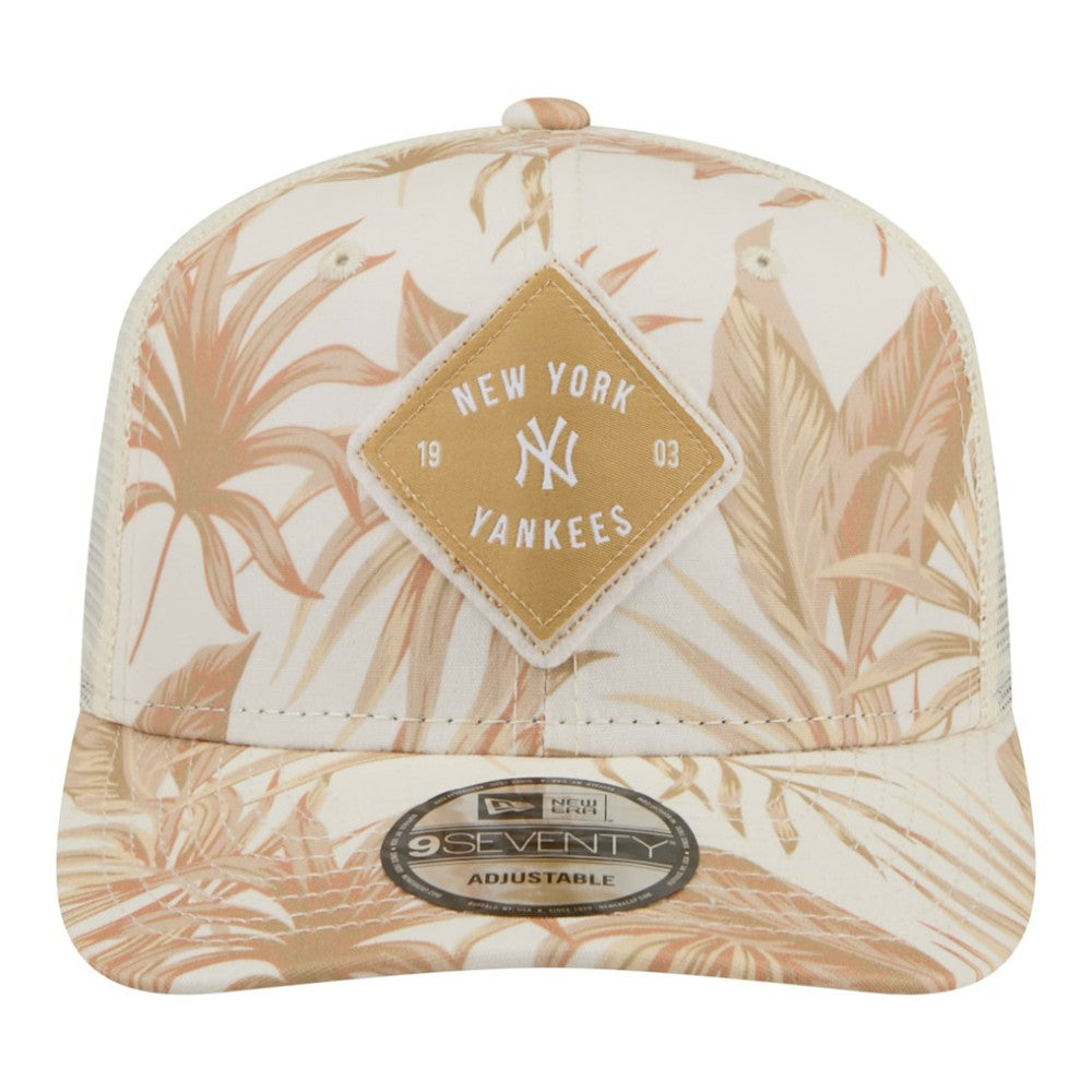 New York Yankees New Era Tonal Palm 9SEVENTY Adjustable Trucker Hat - MLB