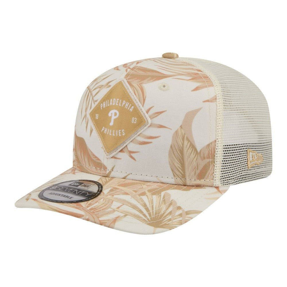 Philadelphia Phillies New Era Tonal Palm 9SEVENTY Adjustable Trucker Hat - MLB