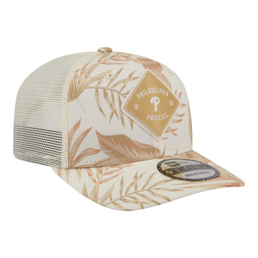 Philadelphia Phillies New Era Tonal Palm 9SEVENTY Adjustable Trucker Hat - MLB
