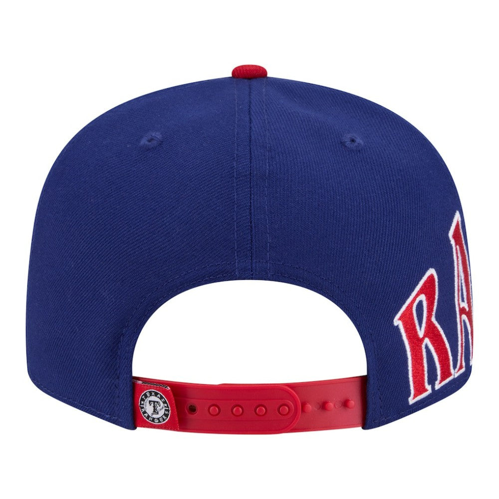 Texas Rangers New Era Stretched Two-Tone 9FIFTY Adjustable Hat - MLB