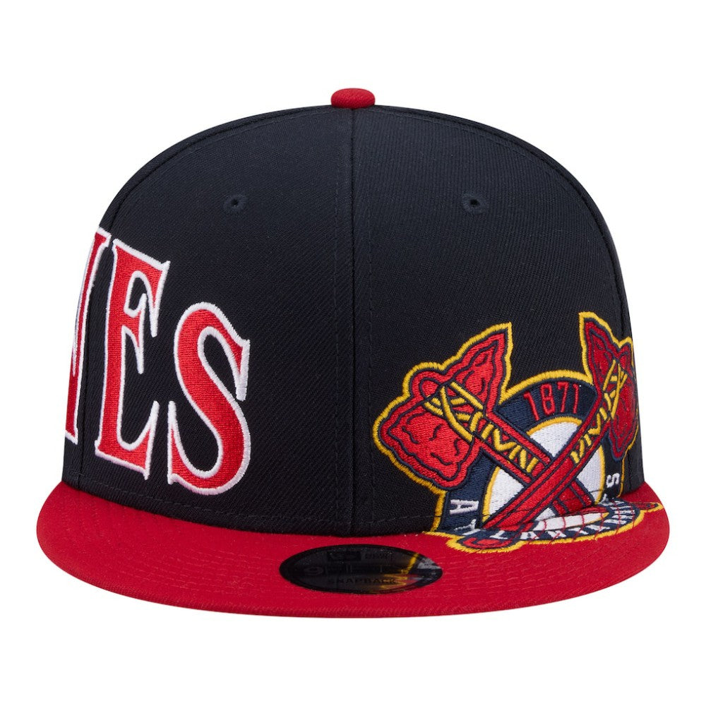 Atlanta Braves New Era Stretched Two-Tone 9FIFTY Adjustable Hat - MLB