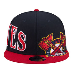 Atlanta Braves New Era Stretched Two-Tone 9FIFTY Adjustable Hat - MLB