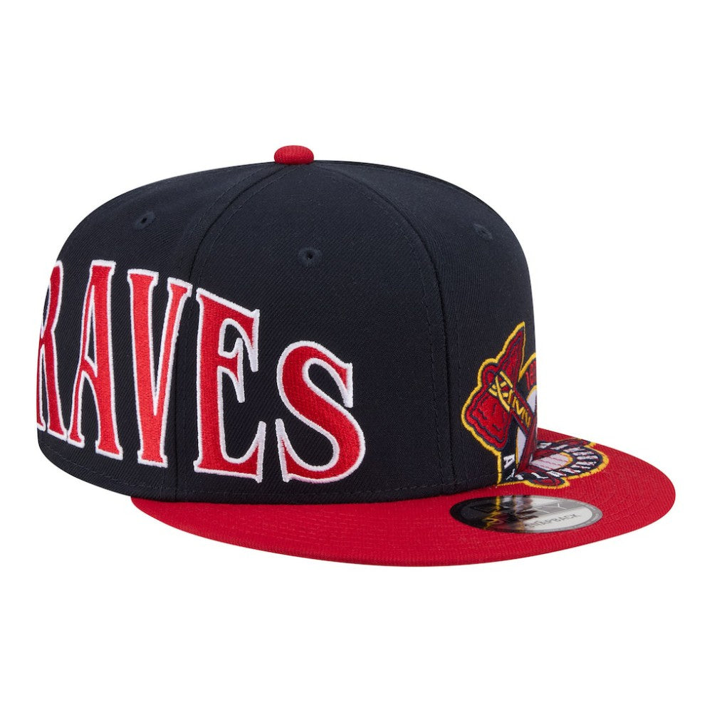 Atlanta Braves New Era Stretched Two-Tone 9FIFTY Adjustable Hat - MLB