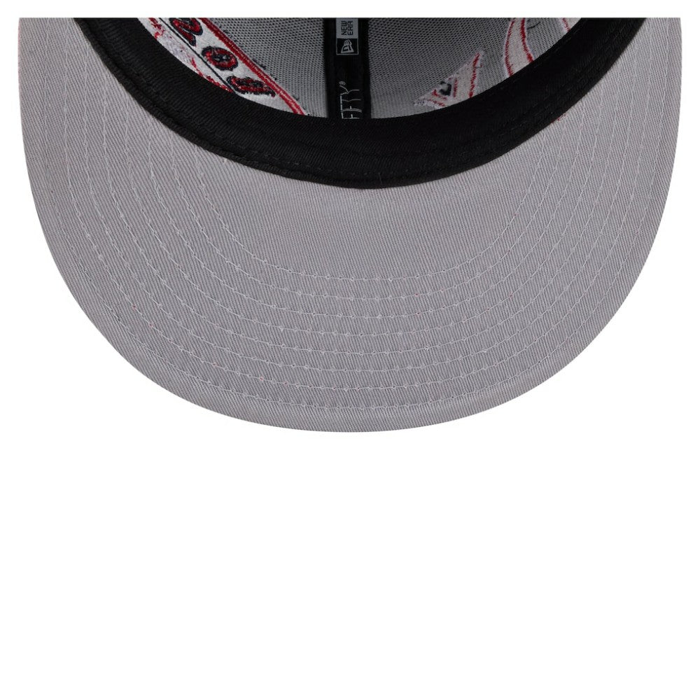 Boston Red Sox New Era Stretched Two-Tone 9FIFTY Adjustable Hat - MLB