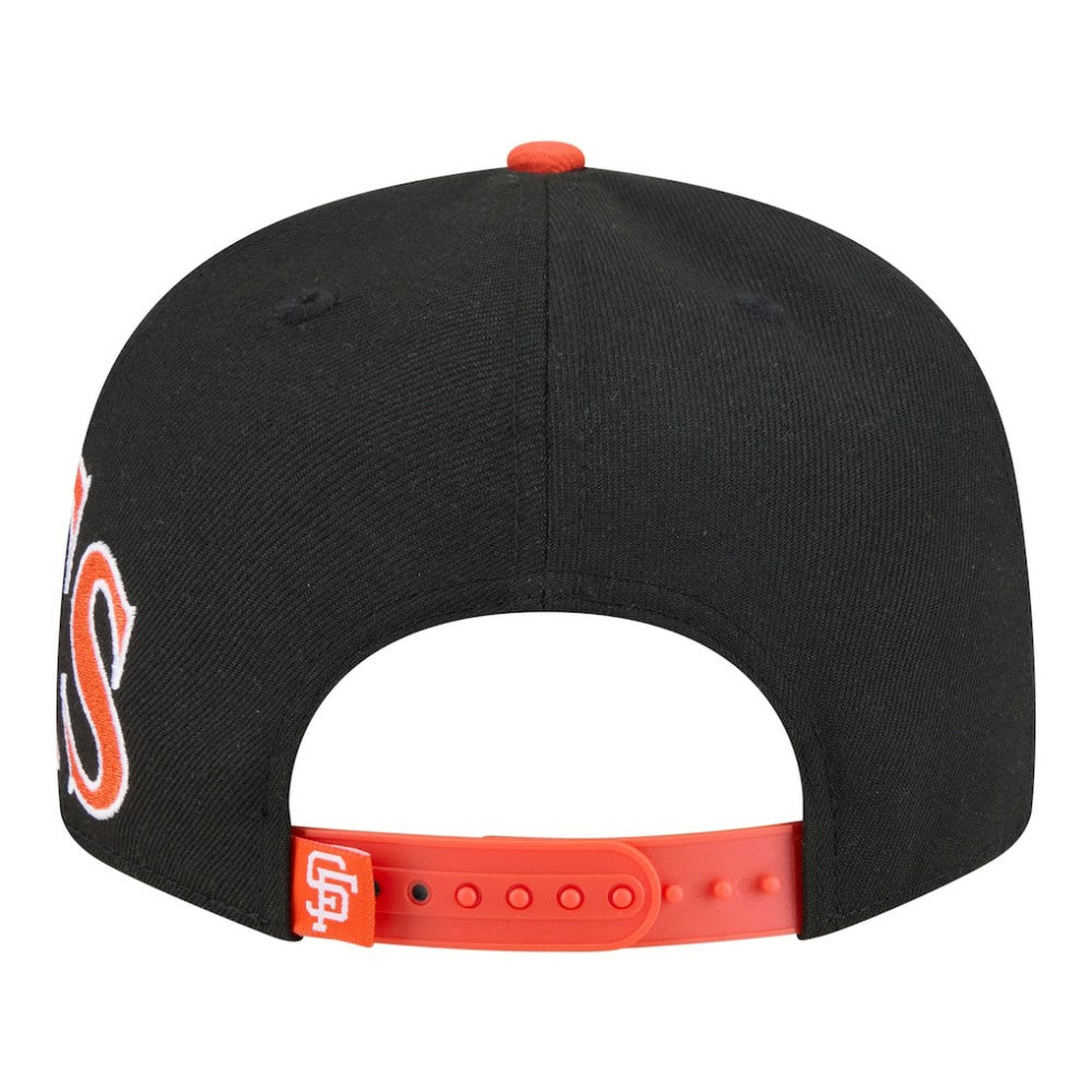 San Francisco Giants New Era Stretched Two-Tone 9FIFTY Adjustable Hat - MLB