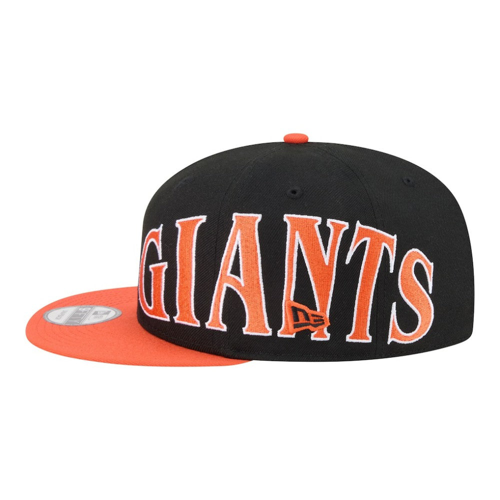 San Francisco Giants New Era Stretched Two-Tone 9FIFTY Adjustable Hat - MLB