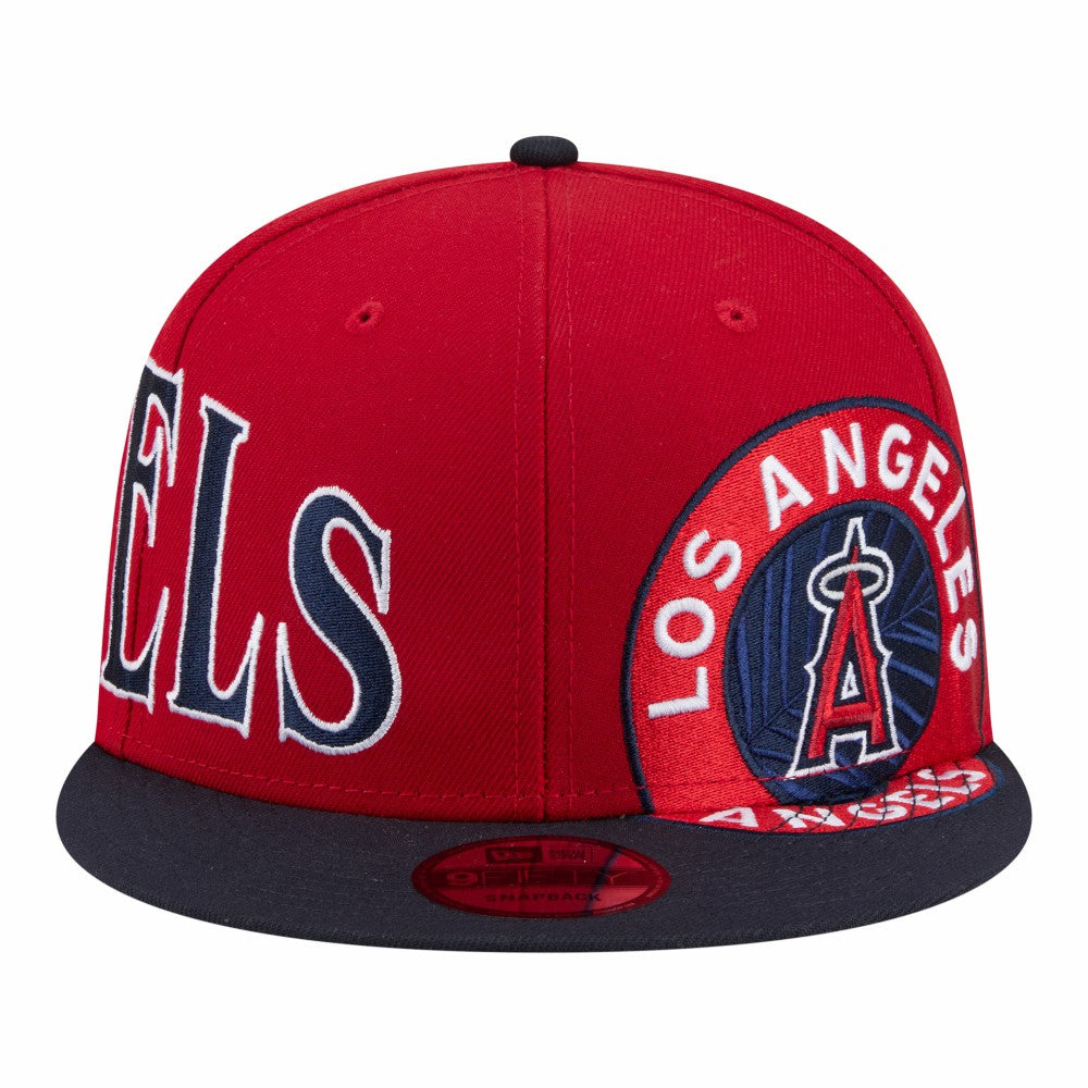 Los Angeles Angels New Era Stretched Two-Tone 9FIFTY Adjustable Hat - MLB