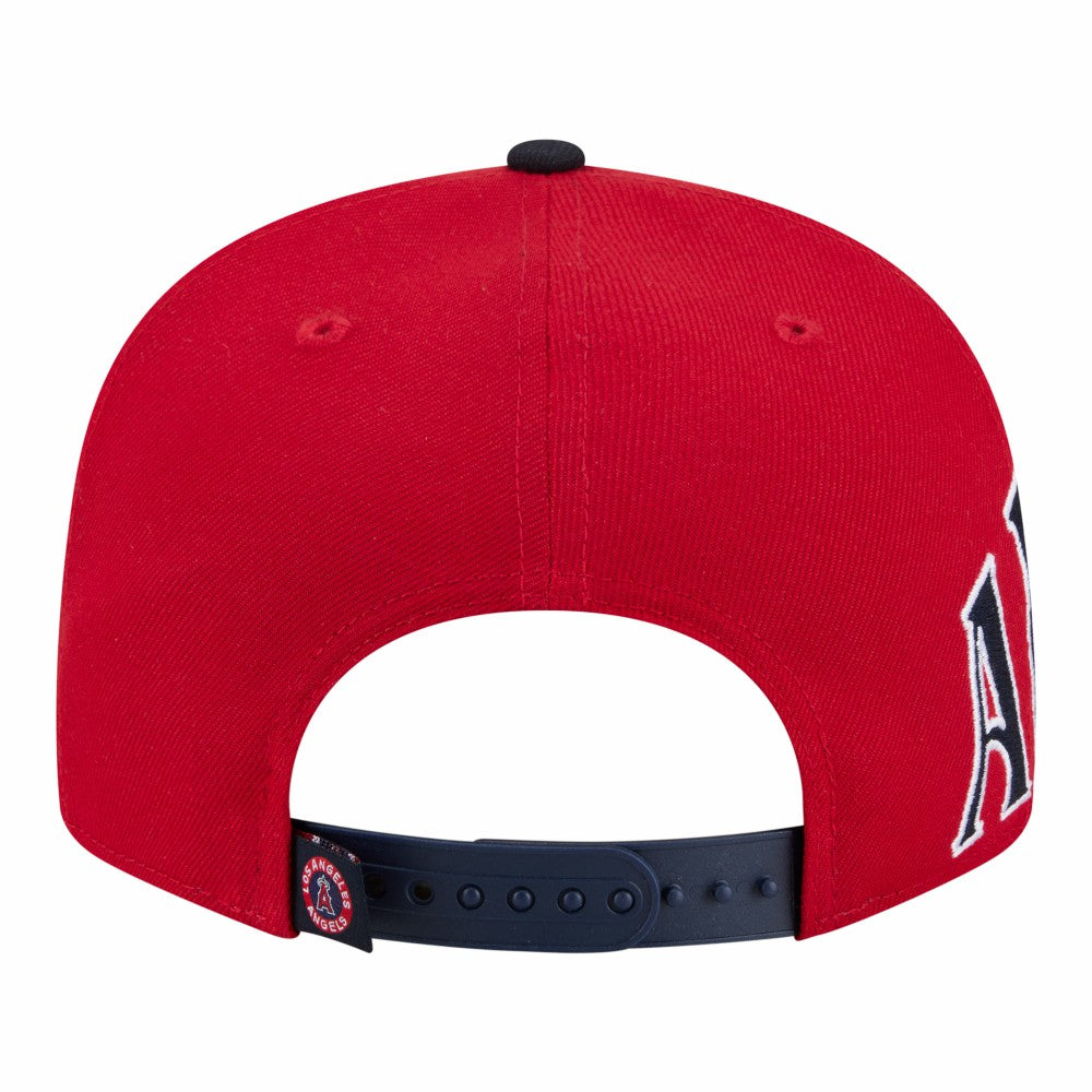 Los Angeles Angels New Era Stretched Two-Tone 9FIFTY Adjustable Hat - MLB
