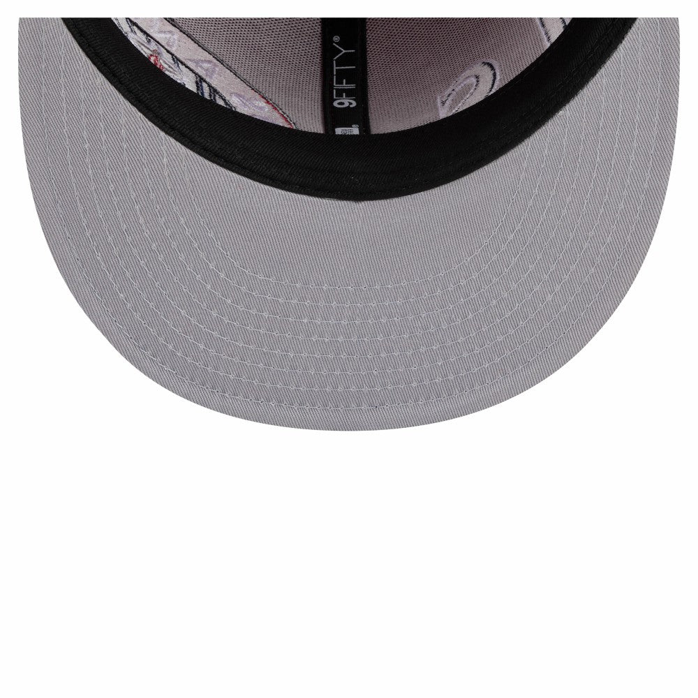 Los Angeles Angels New Era Stretched Two-Tone 9FIFTY Adjustable Hat - MLB