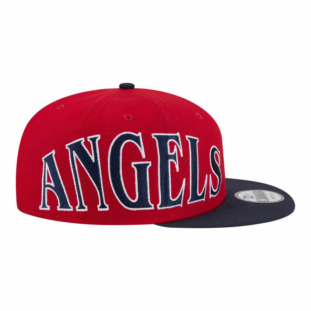 Los Angeles Angels New Era Stretched Two-Tone 9FIFTY Adjustable Hat - MLB