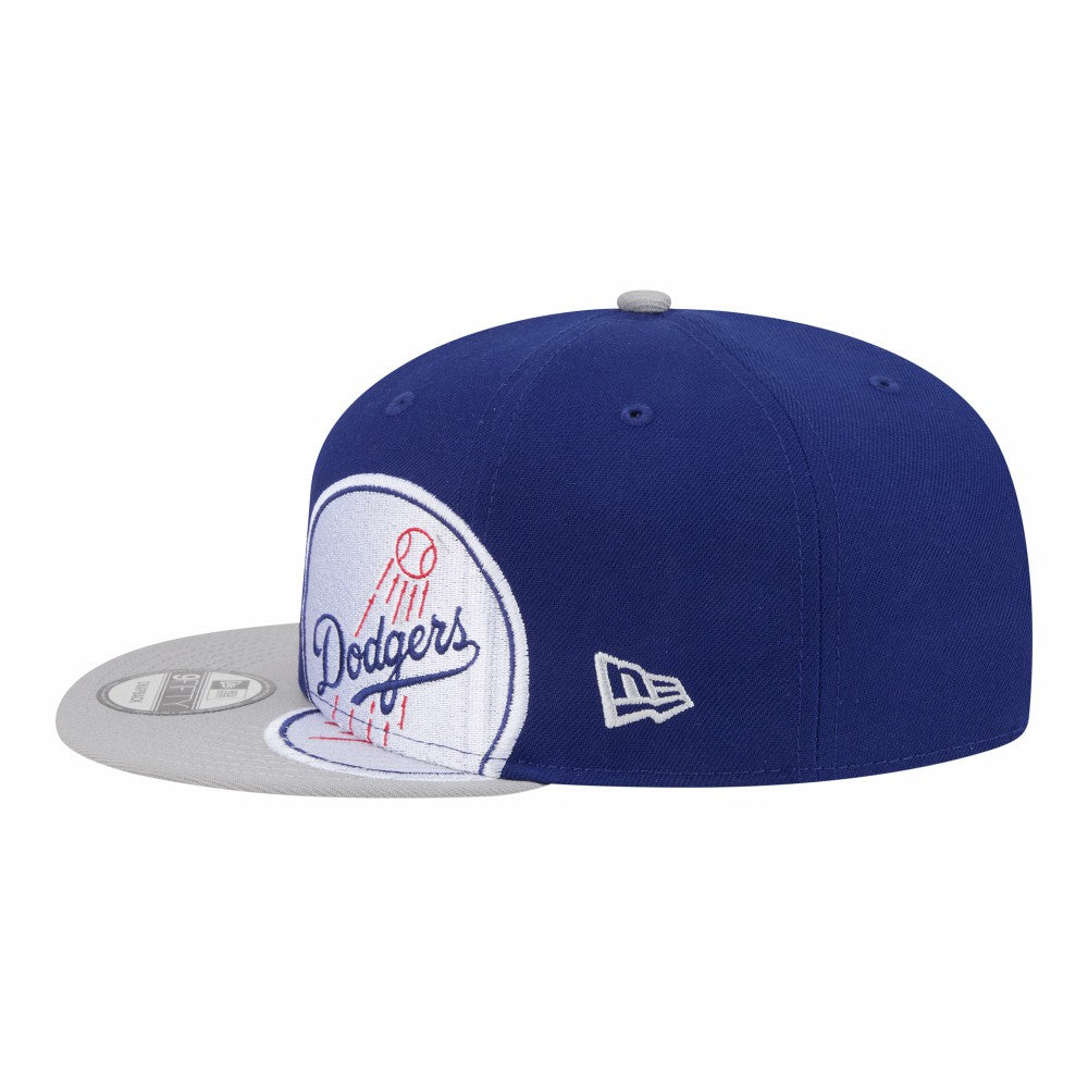 Los Angeles Dodgers New Era Stretched Two-Tone 9FIFTY Adjustable Hat - MLB