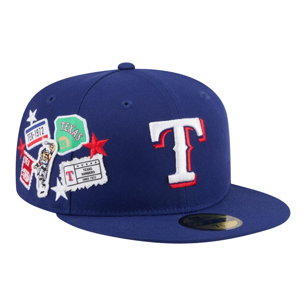 Texas Rangers New Era City Patch 59FIFTY Fitted Hat - MLB