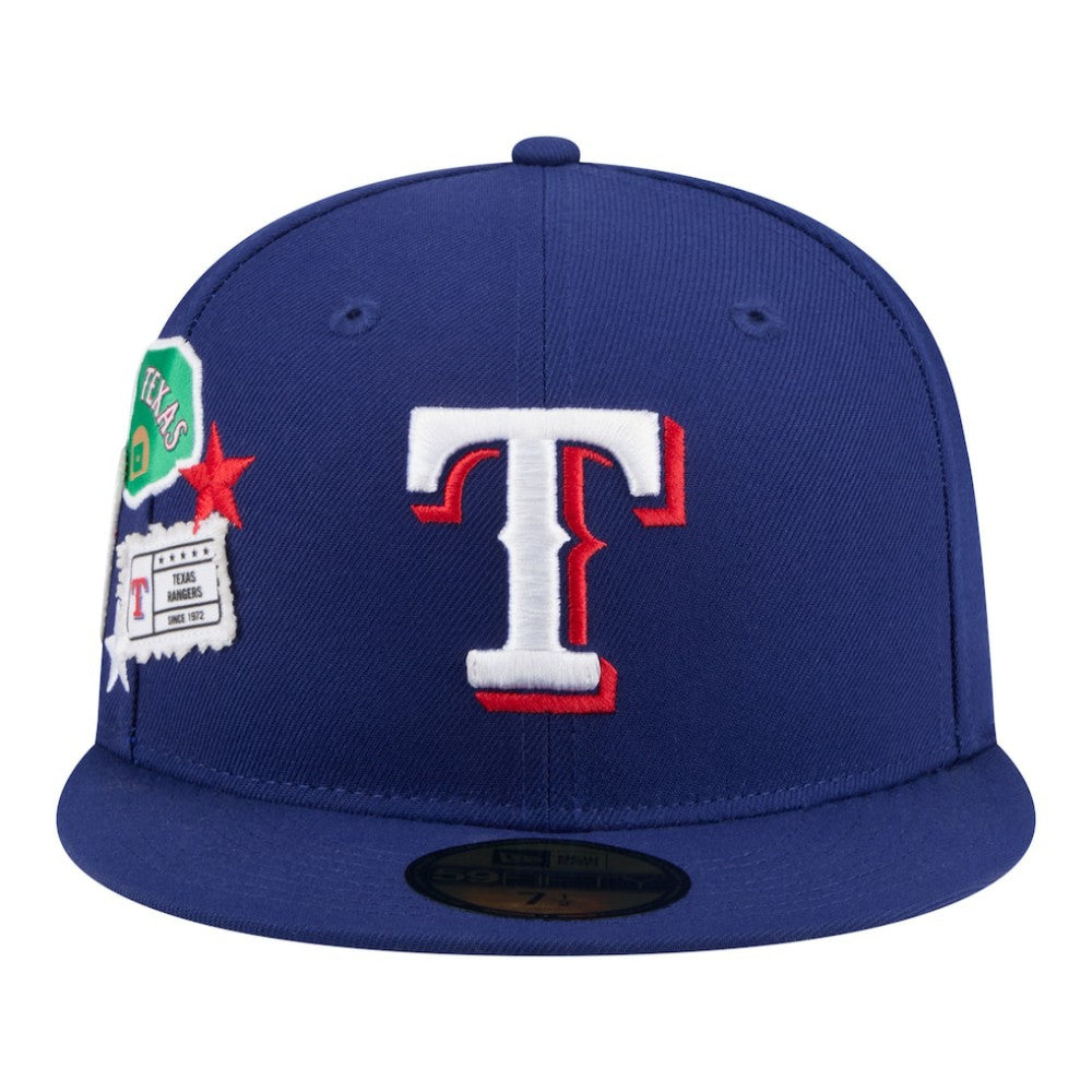 Texas Rangers New Era City Patch 59FIFTY Fitted Hat - MLB