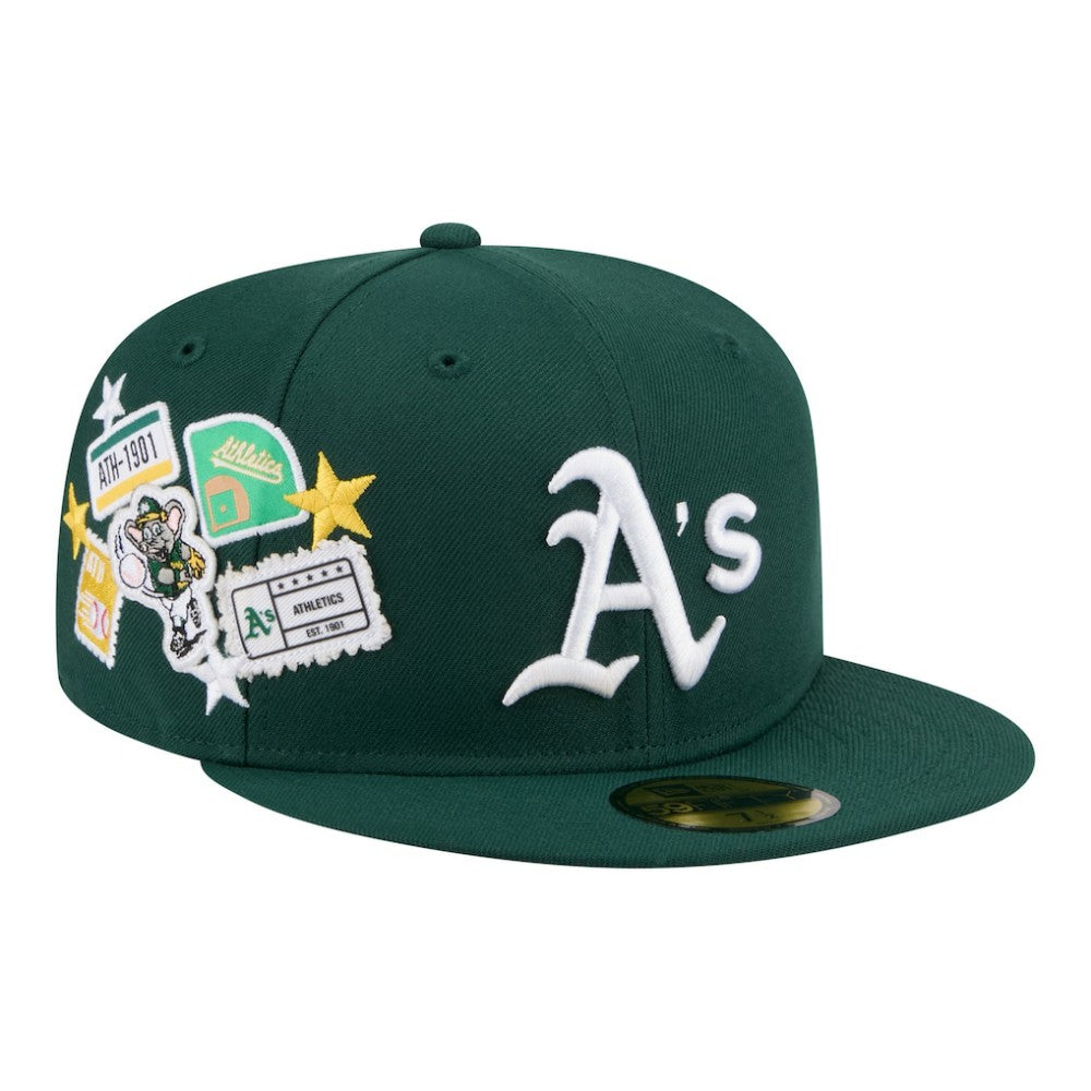 Athletics New Era City Patch 59FIFTY Fitted Hat - MLB