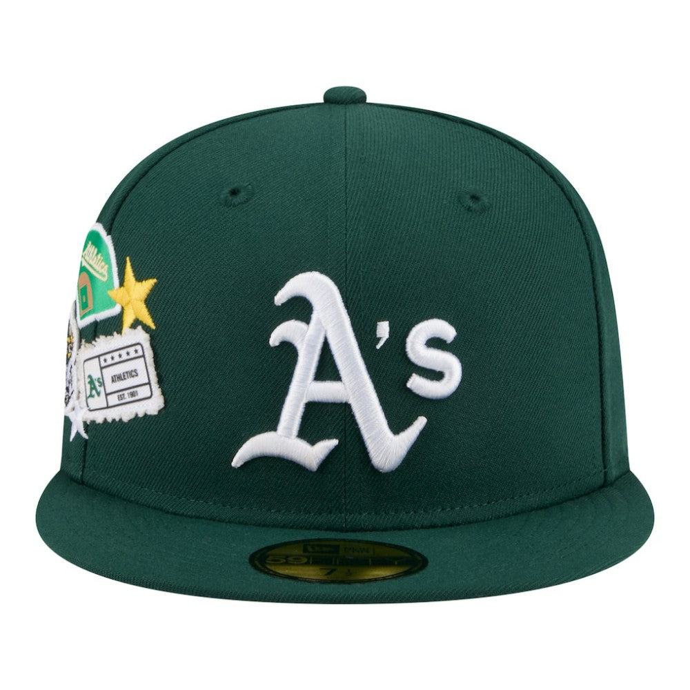 Athletics New Era City Patch 59FIFTY Fitted Hat - MLB