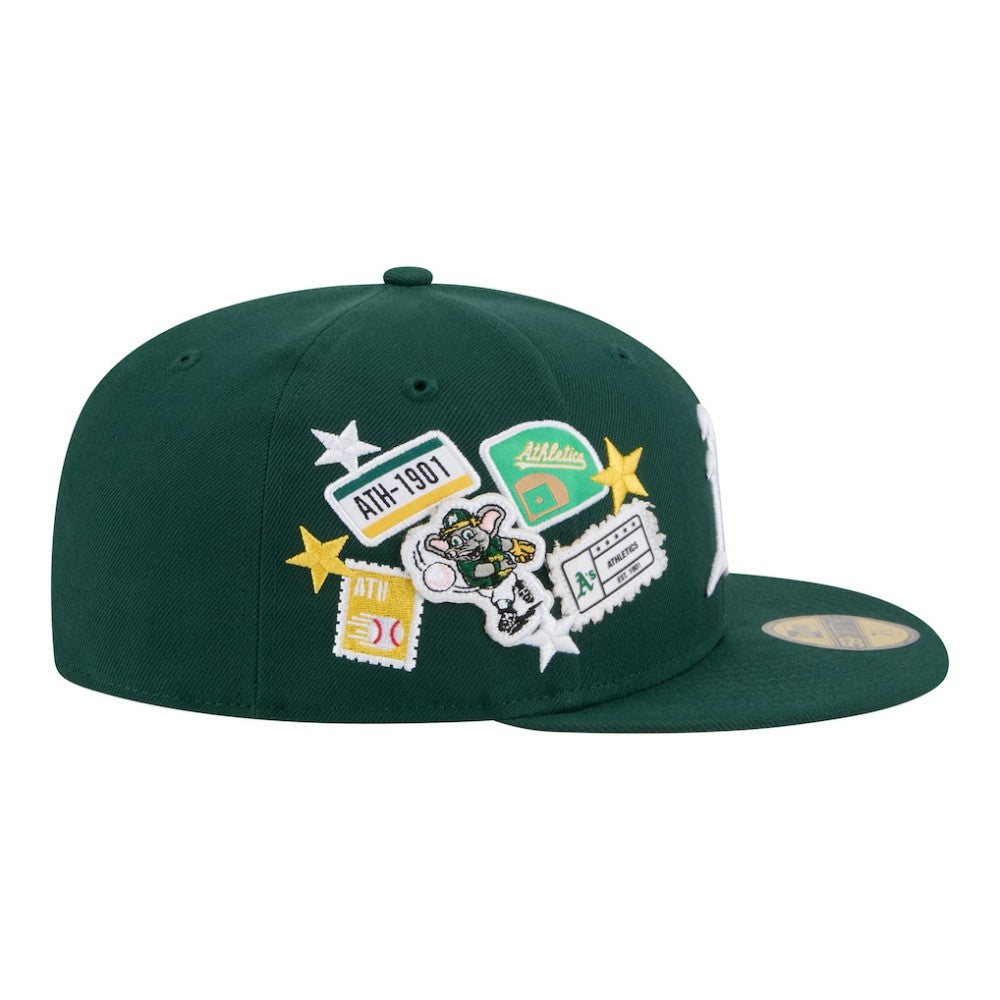 Athletics New Era City Patch 59FIFTY Fitted Hat - MLB