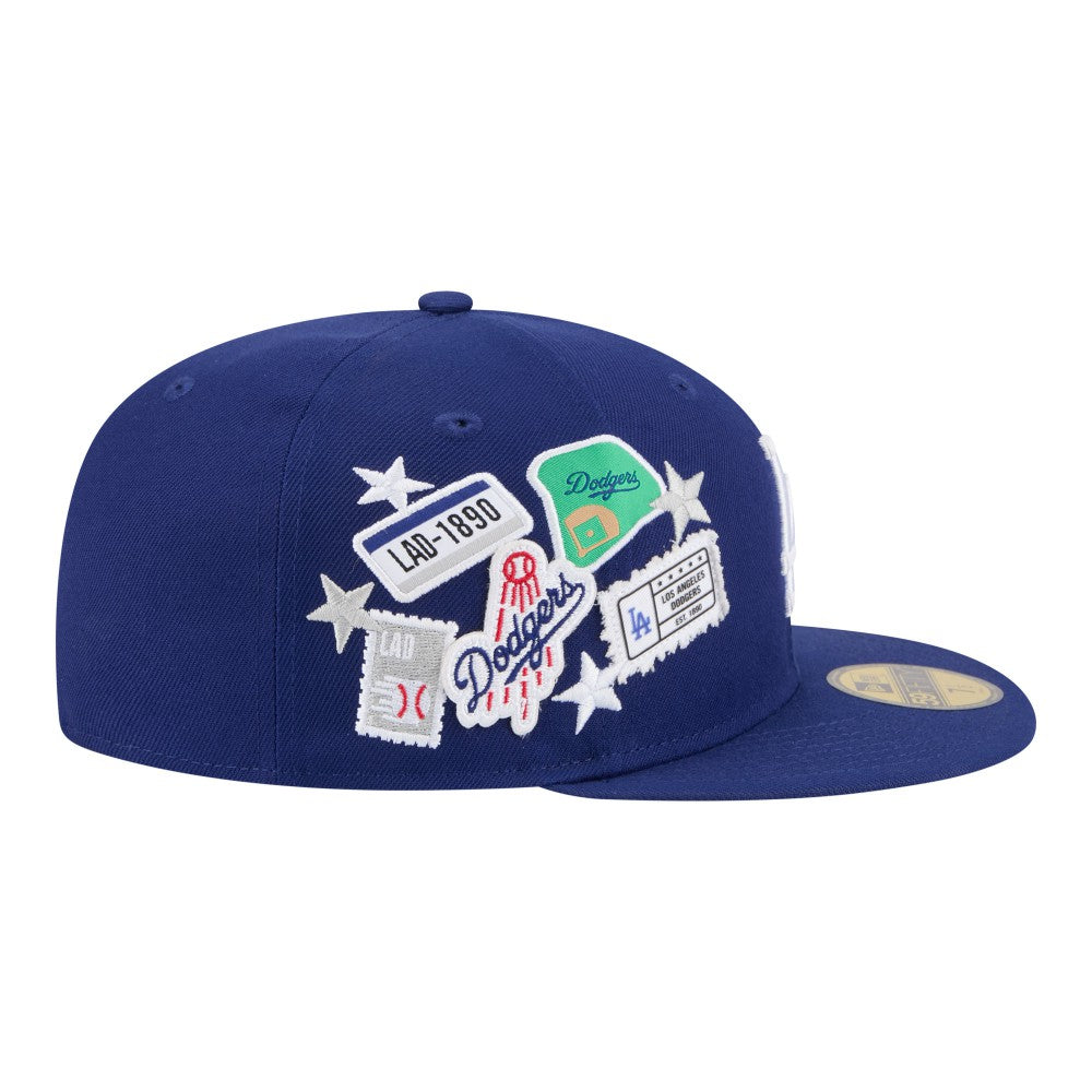 Los Angeles Dodgers New Era City Patch 59FIFTY Fitted Hat - MLB