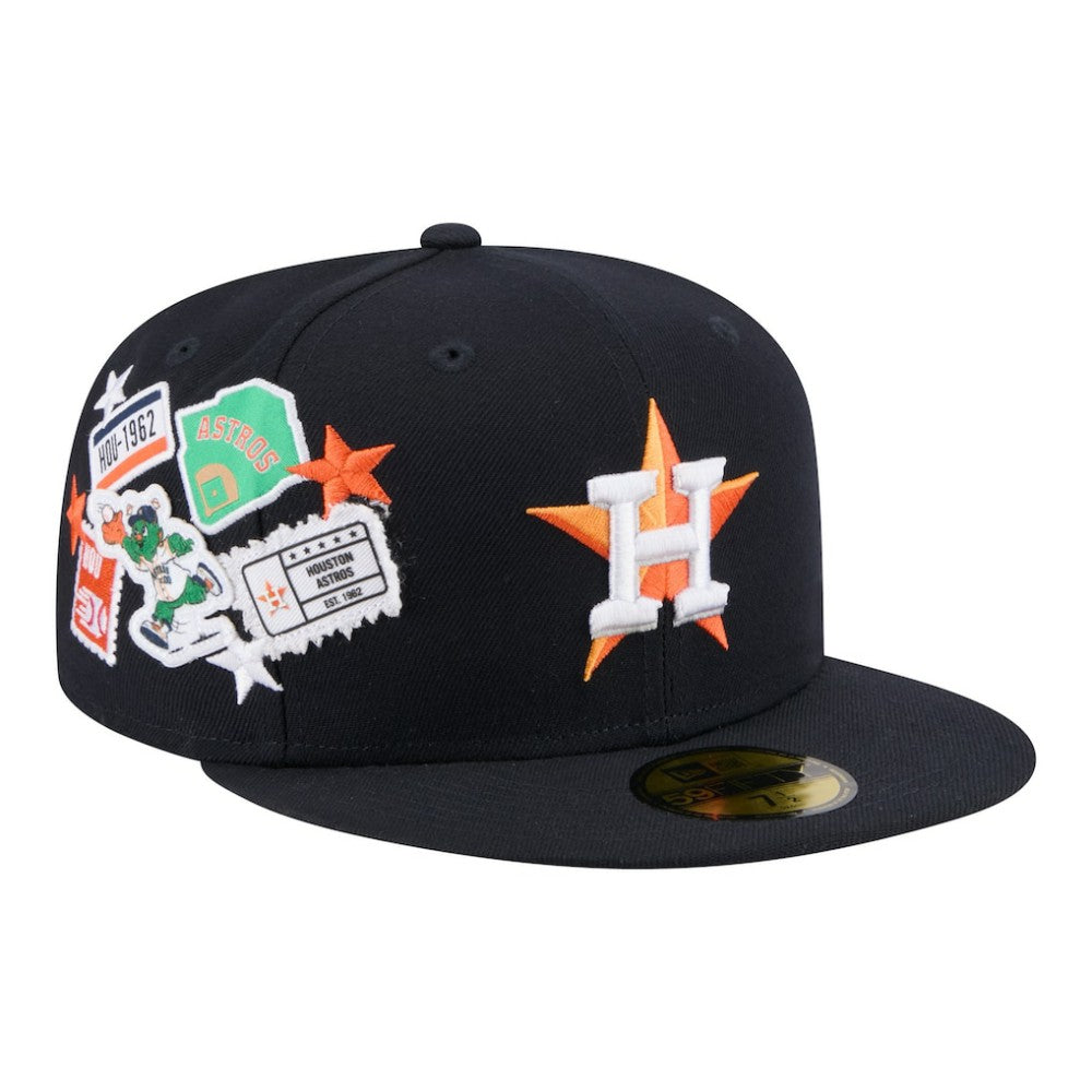 Houston Astros New Era City Patch 59FIFTY Fitted Hat - MLB
