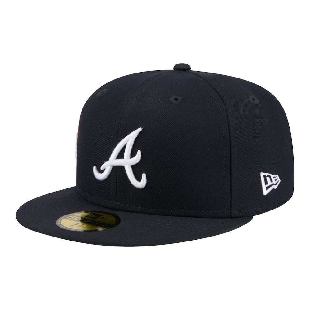 Atlanta Braves New Era City Patch 59FIFTY Fitted Hat - MLB