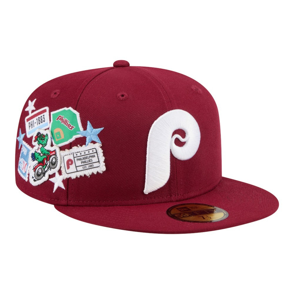 Philadelphia Phillies New Era City Patch 59FIFTY Fitted Hat - MLB