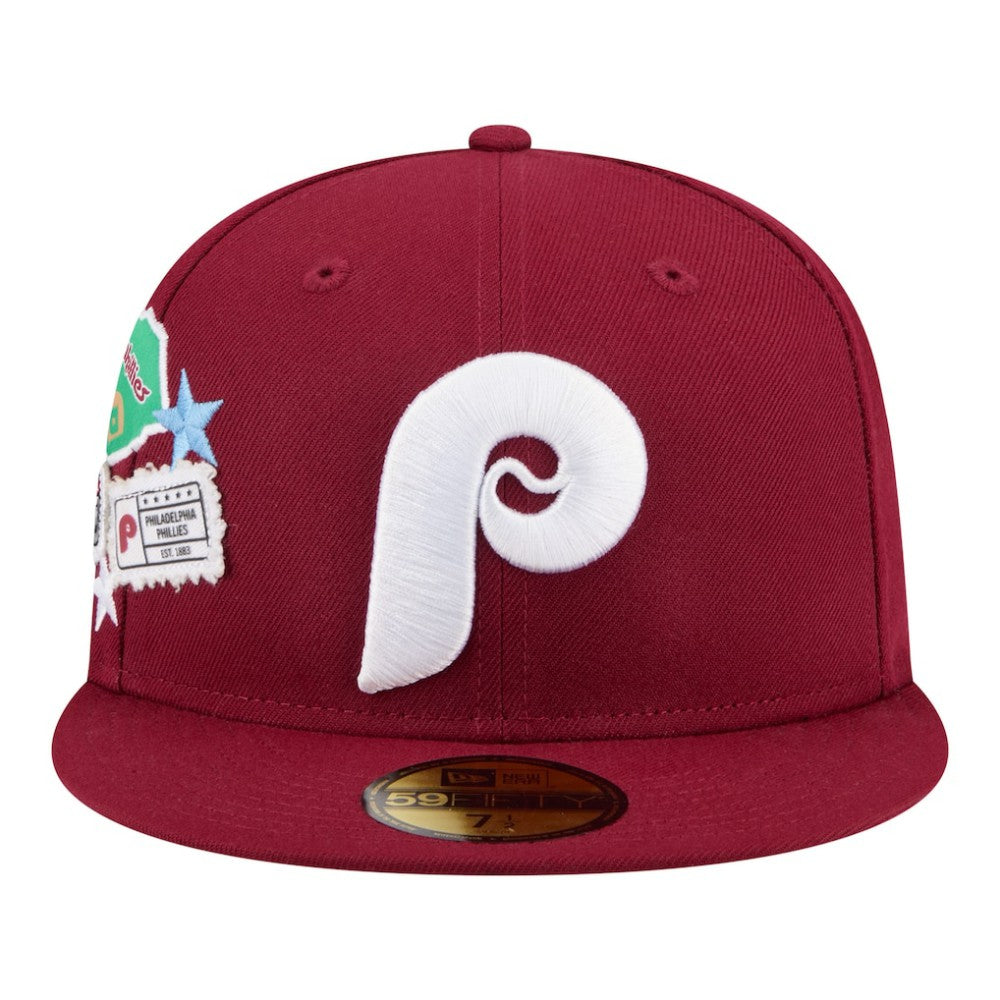 Philadelphia Phillies New Era City Patch 59FIFTY Fitted Hat - MLB