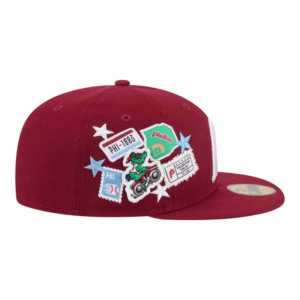 Philadelphia Phillies New Era City Patch 59FIFTY Fitted Hat - MLB