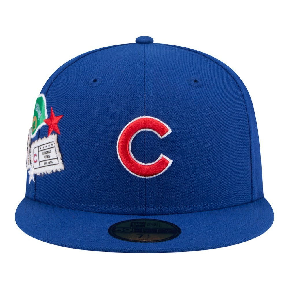 Chicago Cubs New Era City Patch 59FIFTY Fitted Hat - MLB